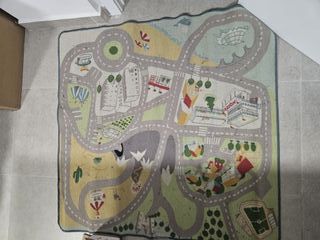 Alfombra niños coches  Medidas 100 x 133cm