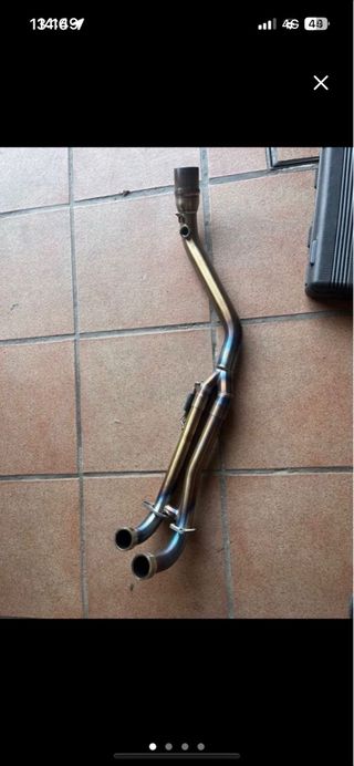 colectores para akrapovic tmax