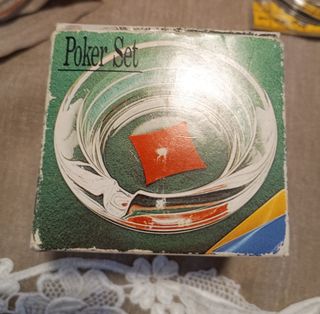 Posacenere poker set