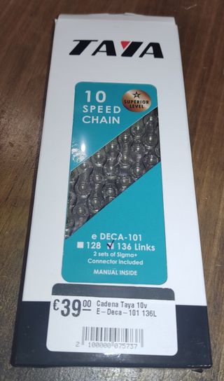 Cadena Taya 10 velocidades Ebike
