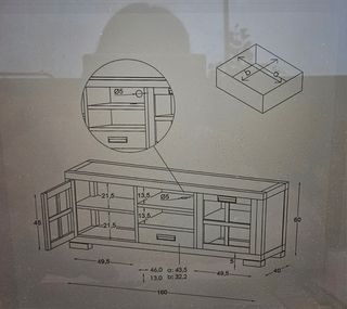 Mueble televisor BANAK