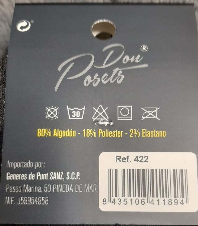 6 calzini da esterno, prodotto NAZIONALE, cotone