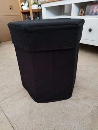 Banco almacenaje negro Versa