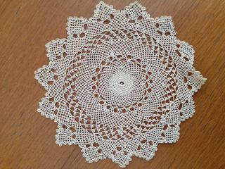 3 sottobicchieri uncinetto vintage