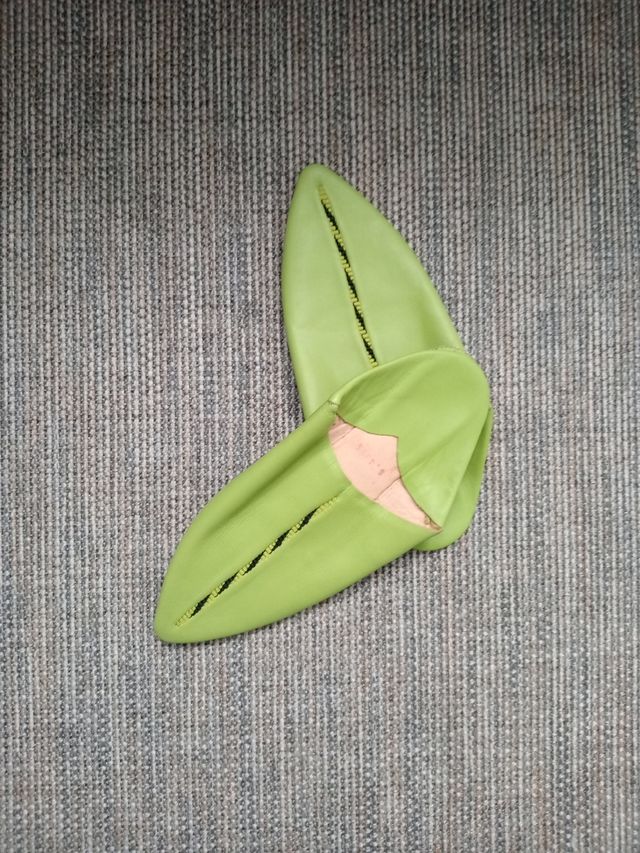 Babuchas - Pantuflas originales de cuero.