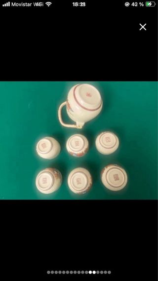 JUEGO DE TE DE JAPON AÑOS 70