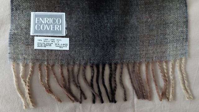 Sciarpa 100% lana originale Enrico Coveri (nuova)