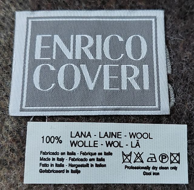 Sciarpa 100% lana originale Enrico Coveri (nuova)