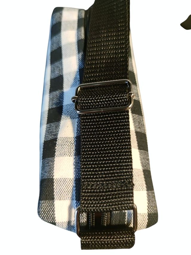 Borsa Box Vichy nera