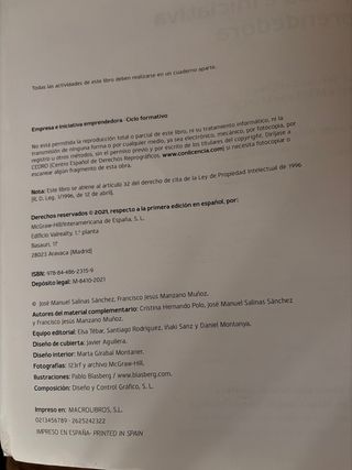 Empresa e iniciativa emprendedora. Grado Medio