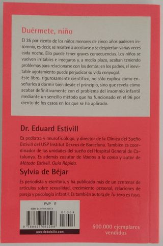 LIBRO DUÉRMETE, NIÑO, EDUARD ESTIVIL
