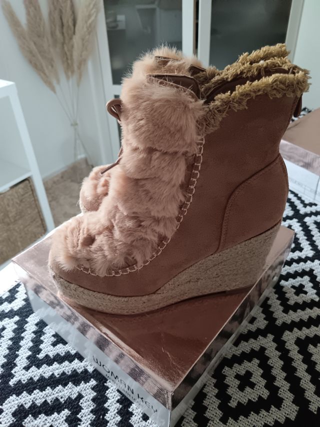 Botín de pelo n°40