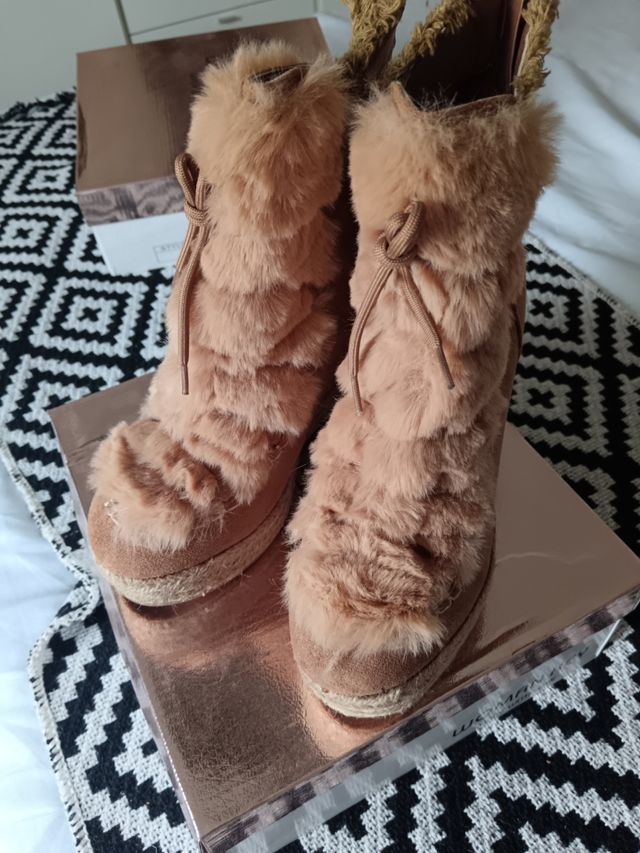 Botín de pelo n°40