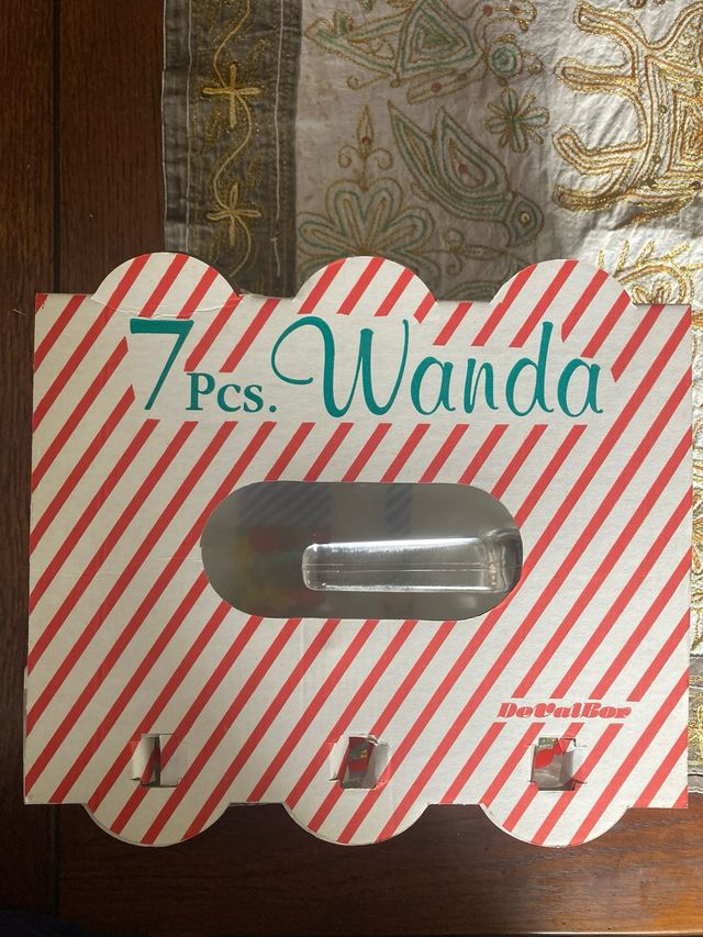 Set di bicchieri/tazze Vintage DeValbor da 7 pezzi. Wanda