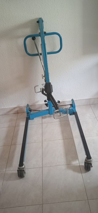 Grua hidráulica mover personas