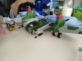 Diorama en lego ala voladora indiana