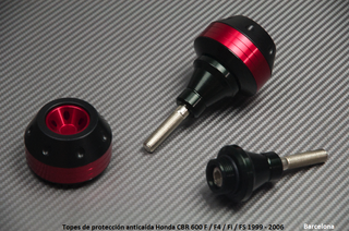 Topes protección anticaída CBR 600 F F4 1999 2006
