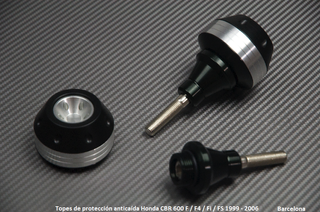 Topes protección anticaída CBR 600 F F4 1999 2006