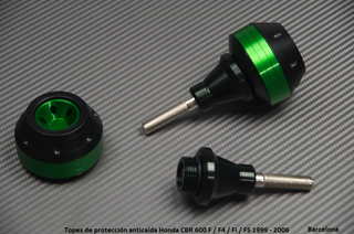Topes protección anticaída CBR 600 F F4 1999 2006