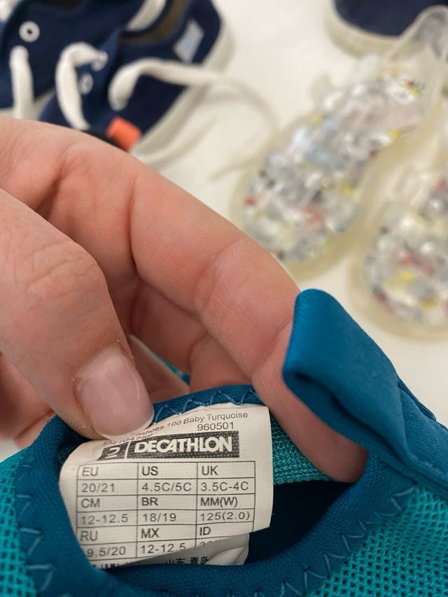 Lote calzado niño nº20 21