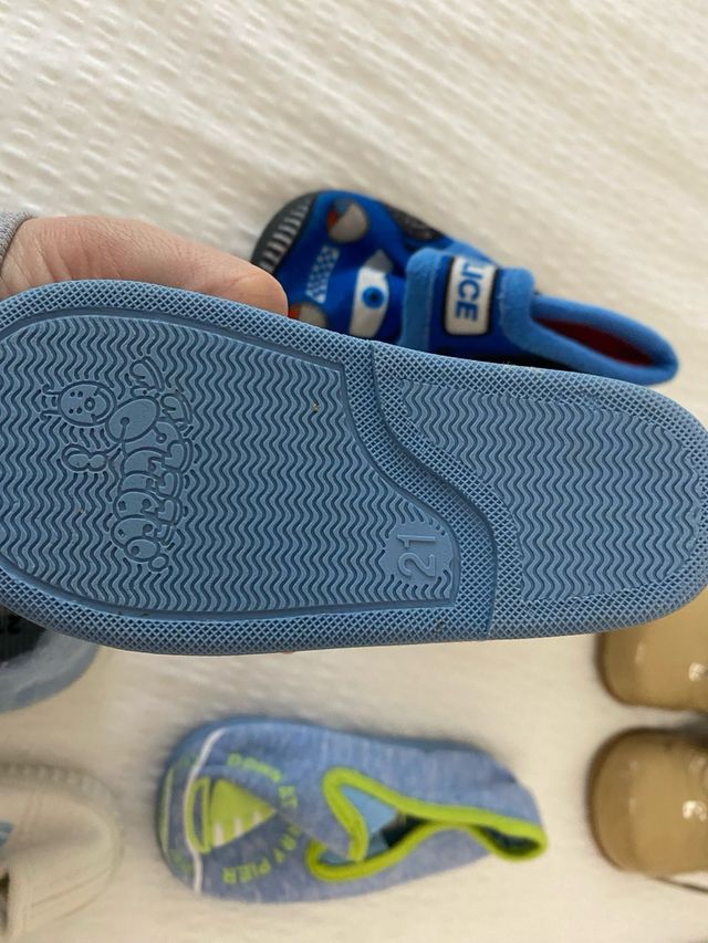 Lote calzado niño nº20 21