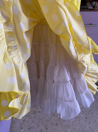Traje/ vestido de flamenca/ gitana 