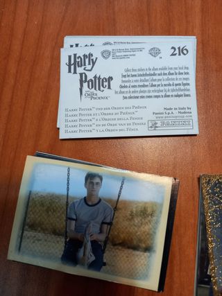 Cromos Harry Potter y orden de fénix Panini (2007)