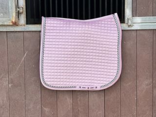 ANKY mantilla doma clasica terciopelo rosa