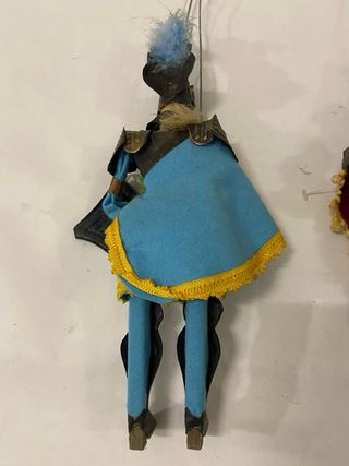 Pupi siciliani antiche originali marionette