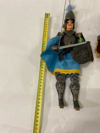 Pupi siciliani antiche originali marionette