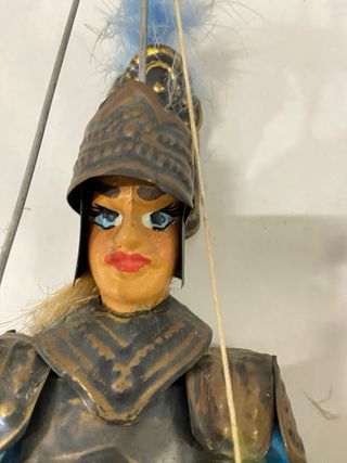 Pupi siciliani antiche originali marionette