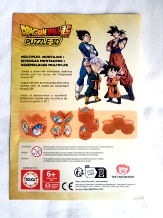 Dragon Ball Super Puzzle 3D Nuevo