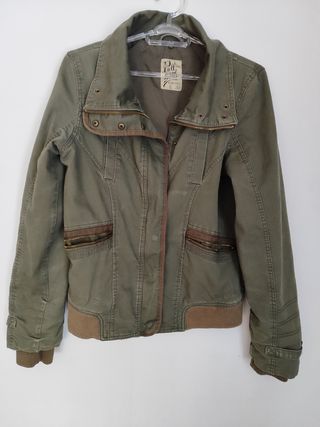 Cazadora verde