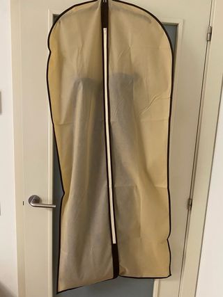 Vestido de boda azul