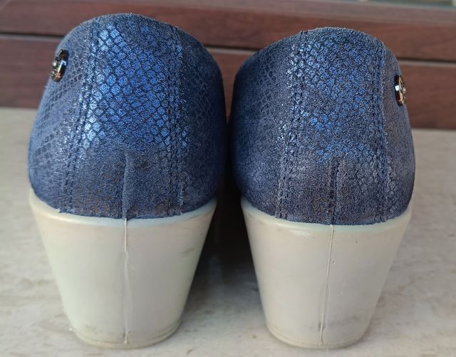 Scarpe donna enval soft blu comodissime