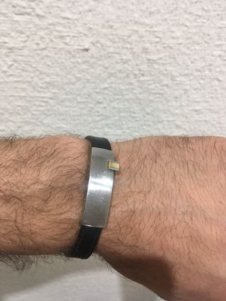 Pulsera Caballero Cuero Viceroy