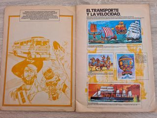 Album cromos TÉCNICA Y ACCIÓN 1980