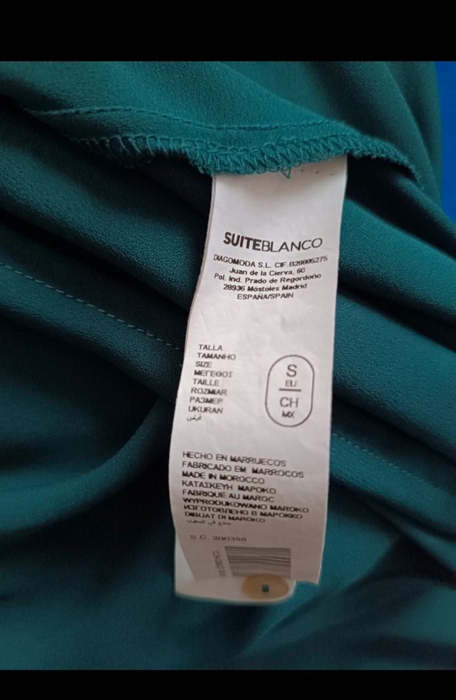 Blusa cruzada. Suiteblanco