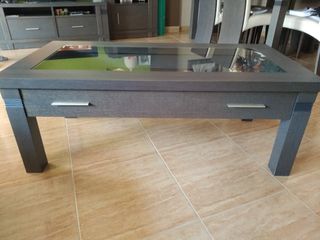 Mesa comedor extensible madera roble