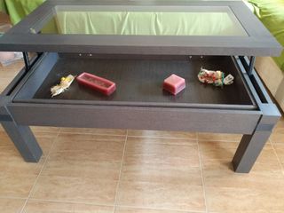 Mesa comedor extensible madera roble