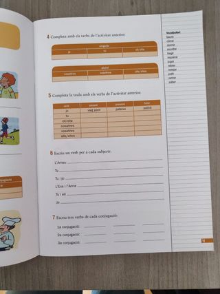 Libro vacaciones Llengua 4to primaria