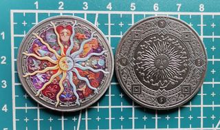 Moneda signos del zodiaco challenge coin