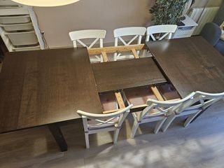 Mesa comedor ikea extensible