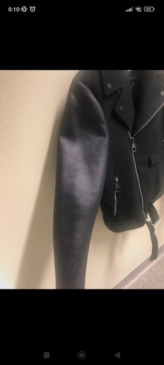 Cazadora, chaqueta combinada
