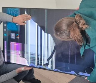 TV Samsung 55' para piezas