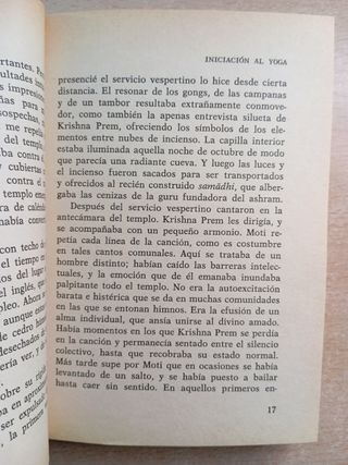 Iniciación al Yoga. Sri Krishna Prem