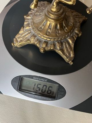 Candelabro de bronze