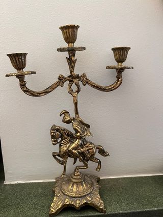 Candelabro de bronze