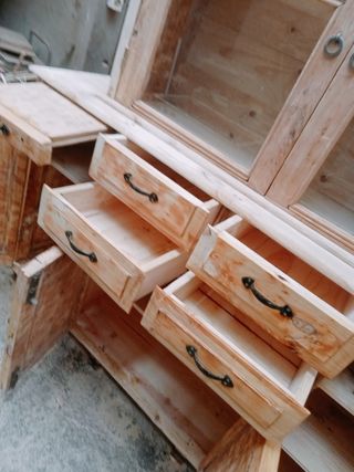 ANTIGUO APARADOR BUENA MADERA B ESTAD