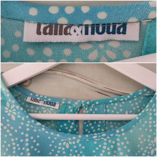 Blusa Turquesa Estampada